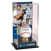 Clayton Kershaw Los Angeles Dodgers 2014 National League MVP Gold Glove Display Case with Image