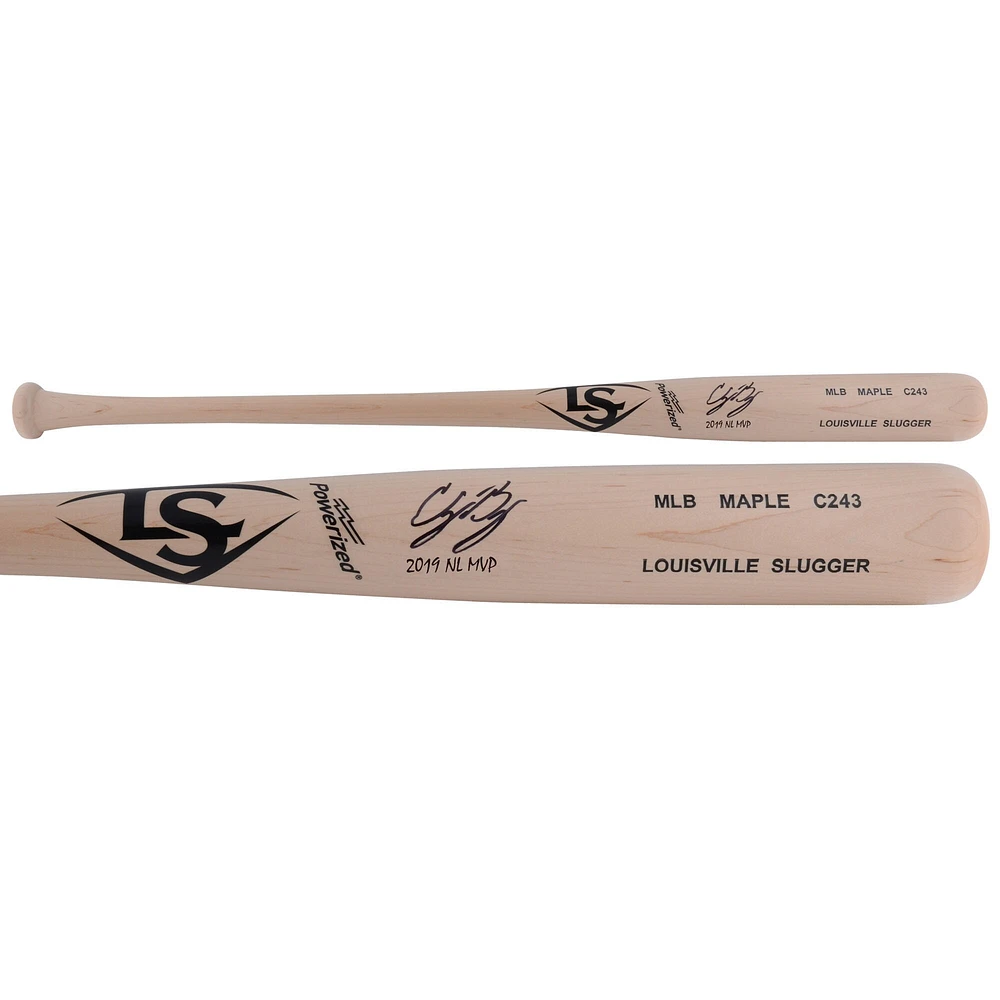 Cody Bellinger Los Angeles Dodgers Autographed 2019 NL MVP Louisville Slugger Game Model Bat with "2019 NL MVP" Inscription