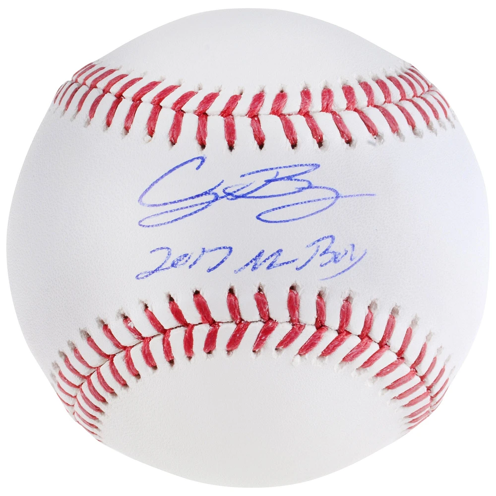 Cody Bellinger Los Angeles Dodgers Autographed Baseball with "2017 NL ROY" Inscription