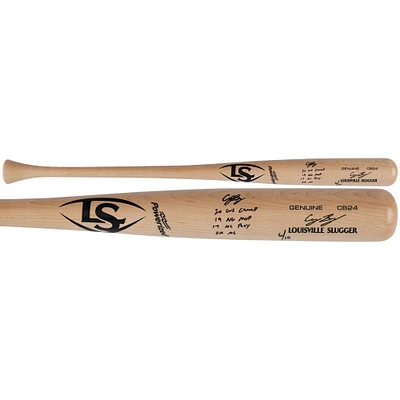 Cody Bellinger Los Angeles Dodgers Autographed Louisville Slugger Game CB24 Model Bat with LAD Career Inscriptions - Limited Edition of 10
