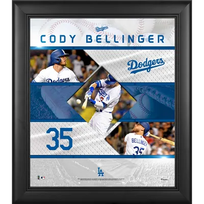 Cody Bellinger Los Angeles Dodgers Fanatics Authentic Framed 15" x 17" Stitched Stars Collage