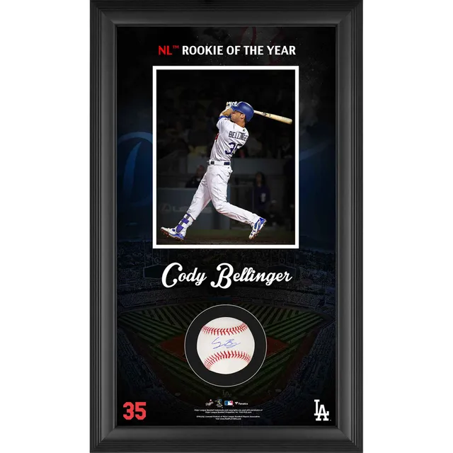 Cody Bellinger White Los Angeles Dodgers Framed Autographed Nike Authentic  Jersey Collage