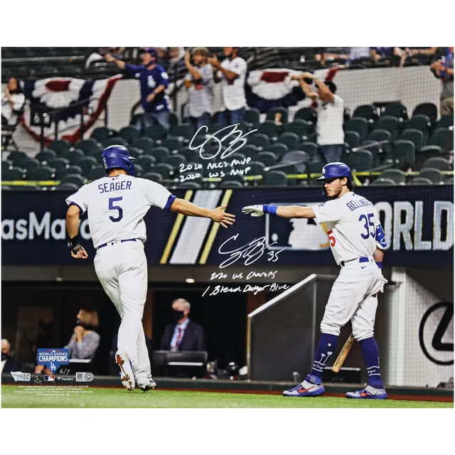 Lids Corey Seager & Cody Bellinger Los Angeles Dodgers Fanatics Authentic  Autographed 2020 MLB World Series Champions 16 x 20 Photograph with  Multiple Inscriptions - Limited Edition of 7
