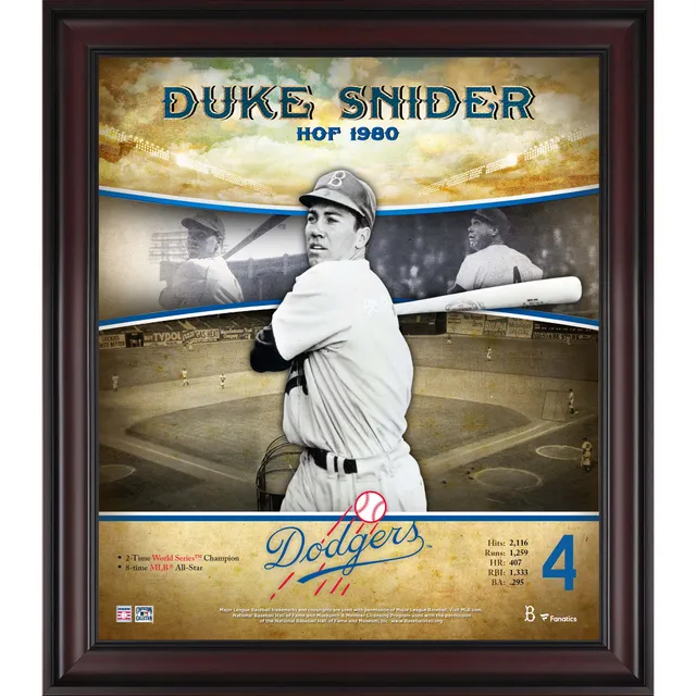 Duke Snider Los Angeles Dodgers Fanatics Authentic Autographed