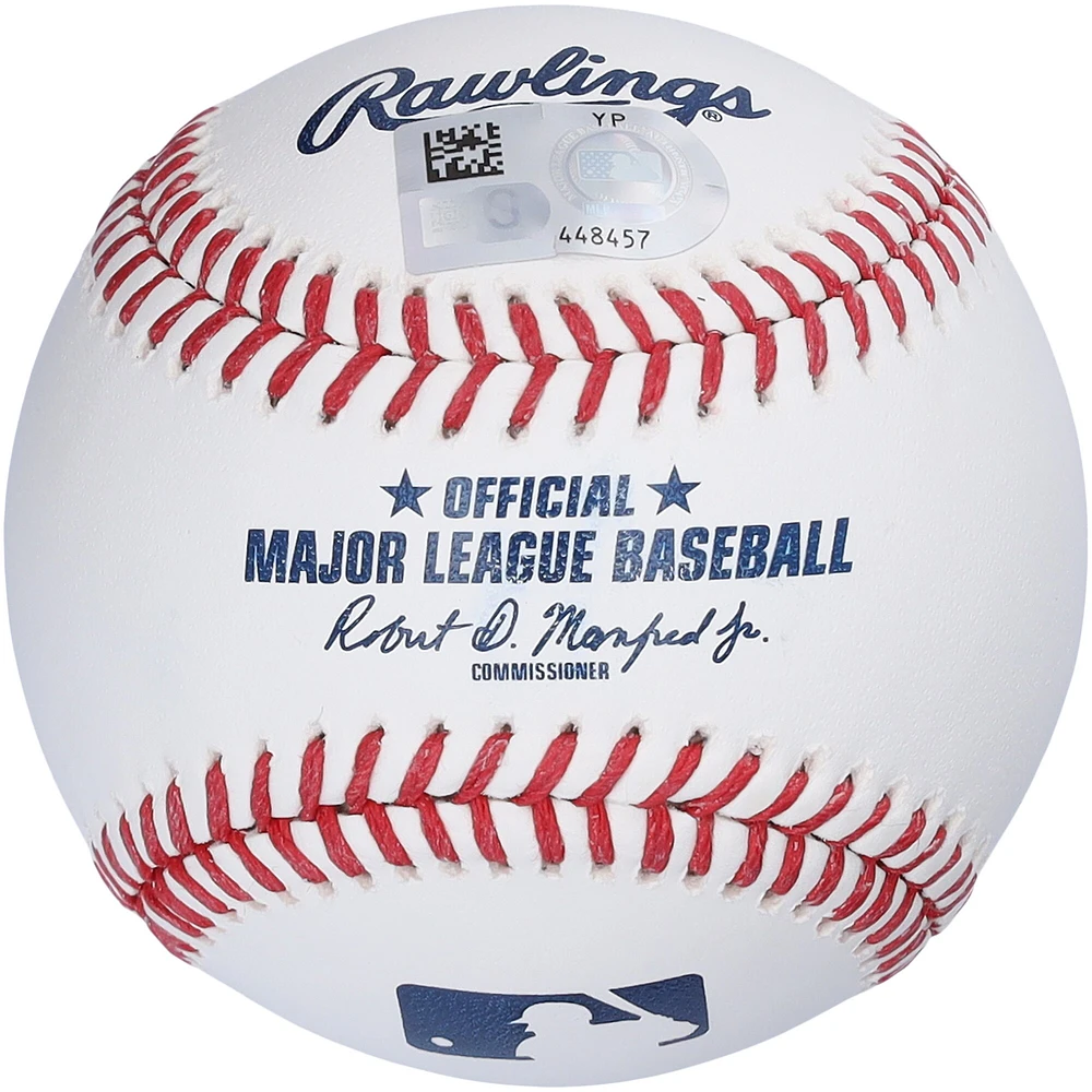 Dustin May Los Angeles Dodgers Autographed Baseball with "MLB Debut 8-2-19" Inscription
