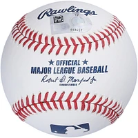 Dustin May Los Angeles Dodgers Autographed Baseball with "MLB Debut 8-2-19" Inscription