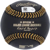 Dustin May Los Angeles Dodgers Autographed Black Leather Baseball