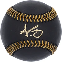 Dustin May Los Angeles Dodgers Autographed Black Leather Baseball