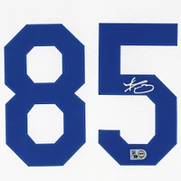Dustin May Los Angeles Dodgers Autographed White Nike Replica Jersey 