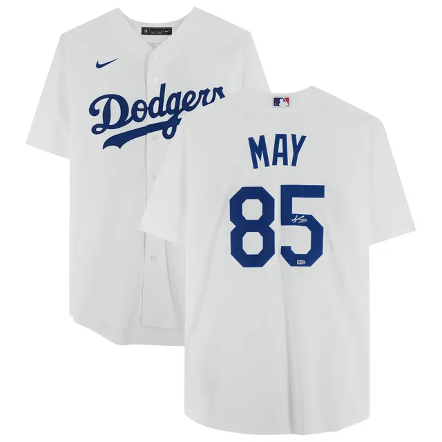 Lids Clayton Kershaw Los Angeles Dodgers Autographed Fanatics Authentic  White Nike Authentic Jersey