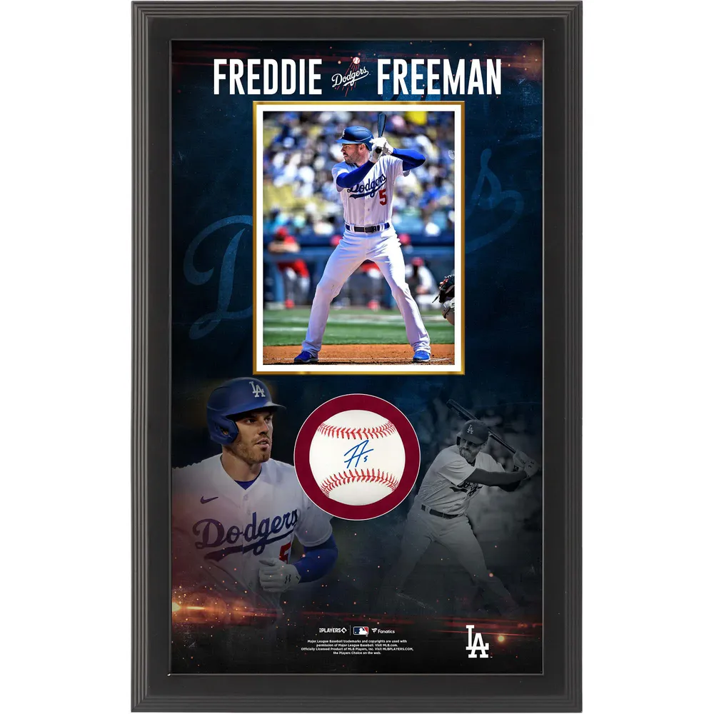 freddie freeman framed jersey