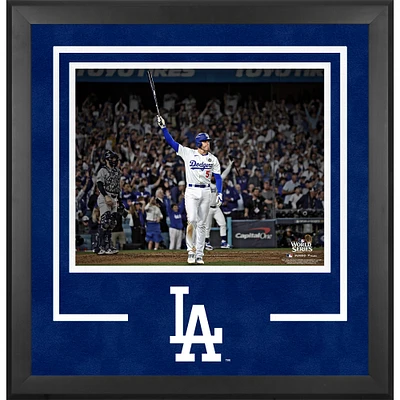 Freddie Freeman Los Angeles Dodgers Deluxe Framed 16" x 20" 2024 World Series Game 1 Game-Winning Walk off Grand Slam Photograph