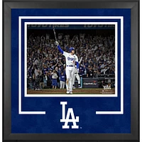 Freddie Freeman Los Angeles Dodgers Deluxe Framed 16" x 20" 2024 World Series Game 1 Game-Winning Walk off Grand Slam Photograph