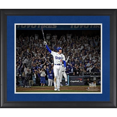 Freddie Freeman Los Angeles Dodgers Framed 16" x 20" 2024 World Series Game 1 Game-Winning Walk off Grand Slam Photograph