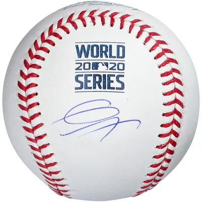 Mookie Betts LA Dodgers Autographed 2020 MLB World Series