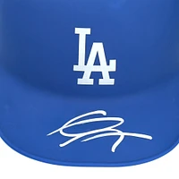 Gavin Lux Los Angeles Dodgers Autographed Matte Mini Batting Helmet