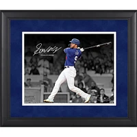 Gavin Lux Los Angeles Dodgers Facsimile Signature Framed 11" x 14" Spotlight Photograph