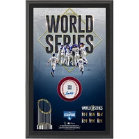 Gavin Lux Los Angeles Dodgers Framed Autographed 2020 World Series Baseball Shadowbox