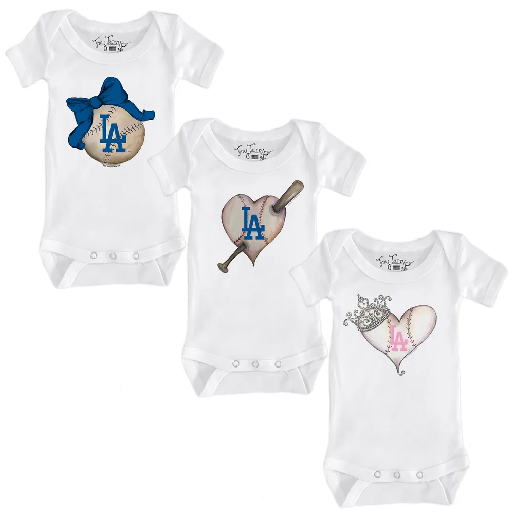 Lids Los Angeles Dodgers Tiny Turnip Infant Shark Bodysuit