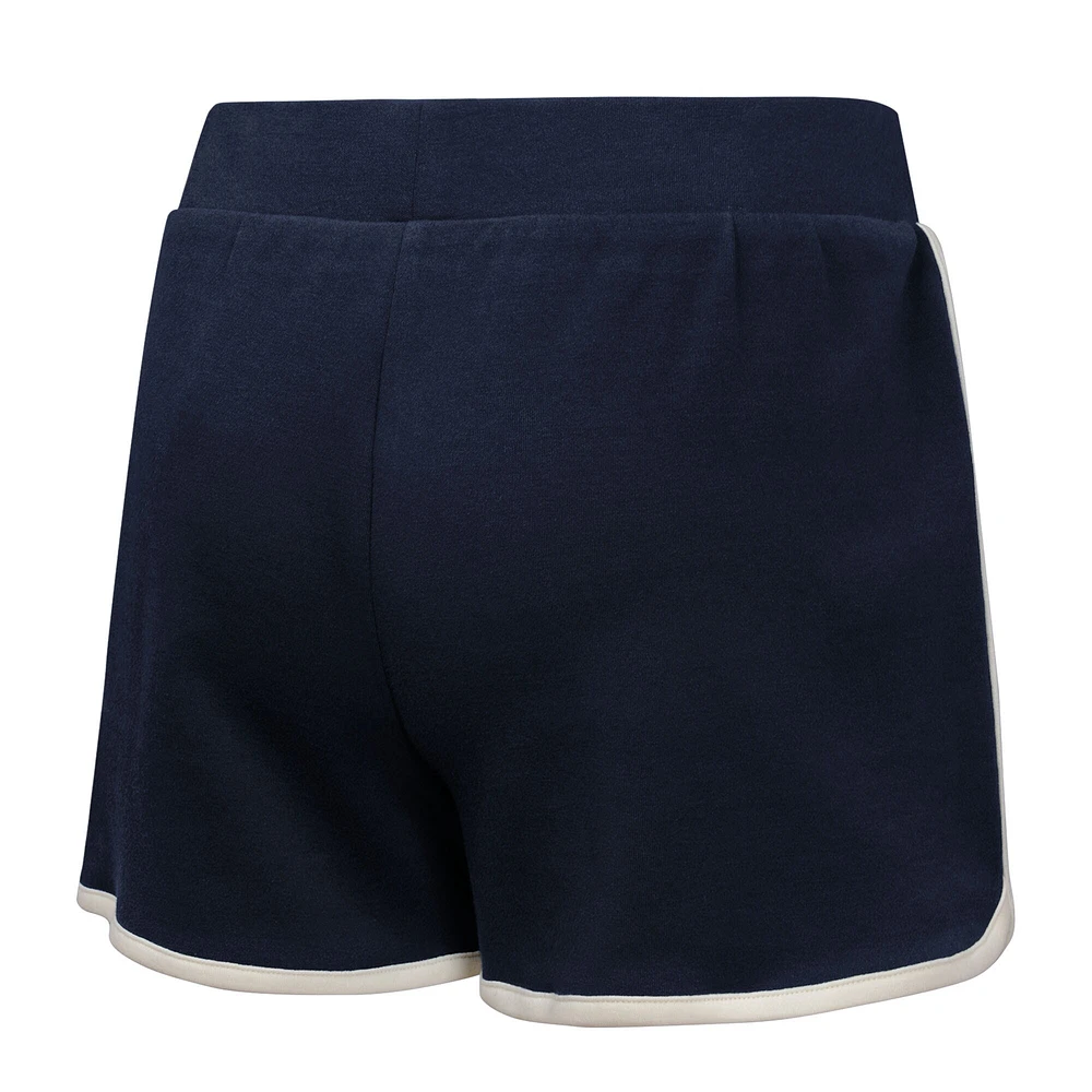 Girls Youth Navy Los Angeles Dodgers Base Trainer Johnny Polo and Skort Set
