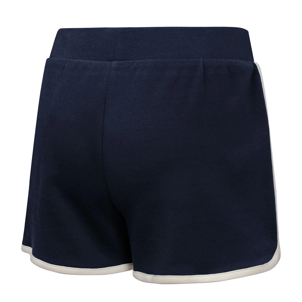 Ensemble polo et jupe-short Johnny pour filles bleu marine des Los Angeles Dodgers