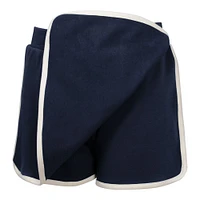 Ensemble polo et jupe-short Johnny pour filles bleu marine des Los Angeles Dodgers
