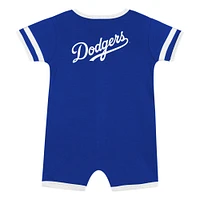 Infant  Blue Los Angeles Dodgers Double Hit Coverall 2-Piece Set