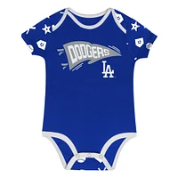 Ensemble de couvre-couches bleu pour bébé Los Angeles Dodgers On Deck 2 pièces