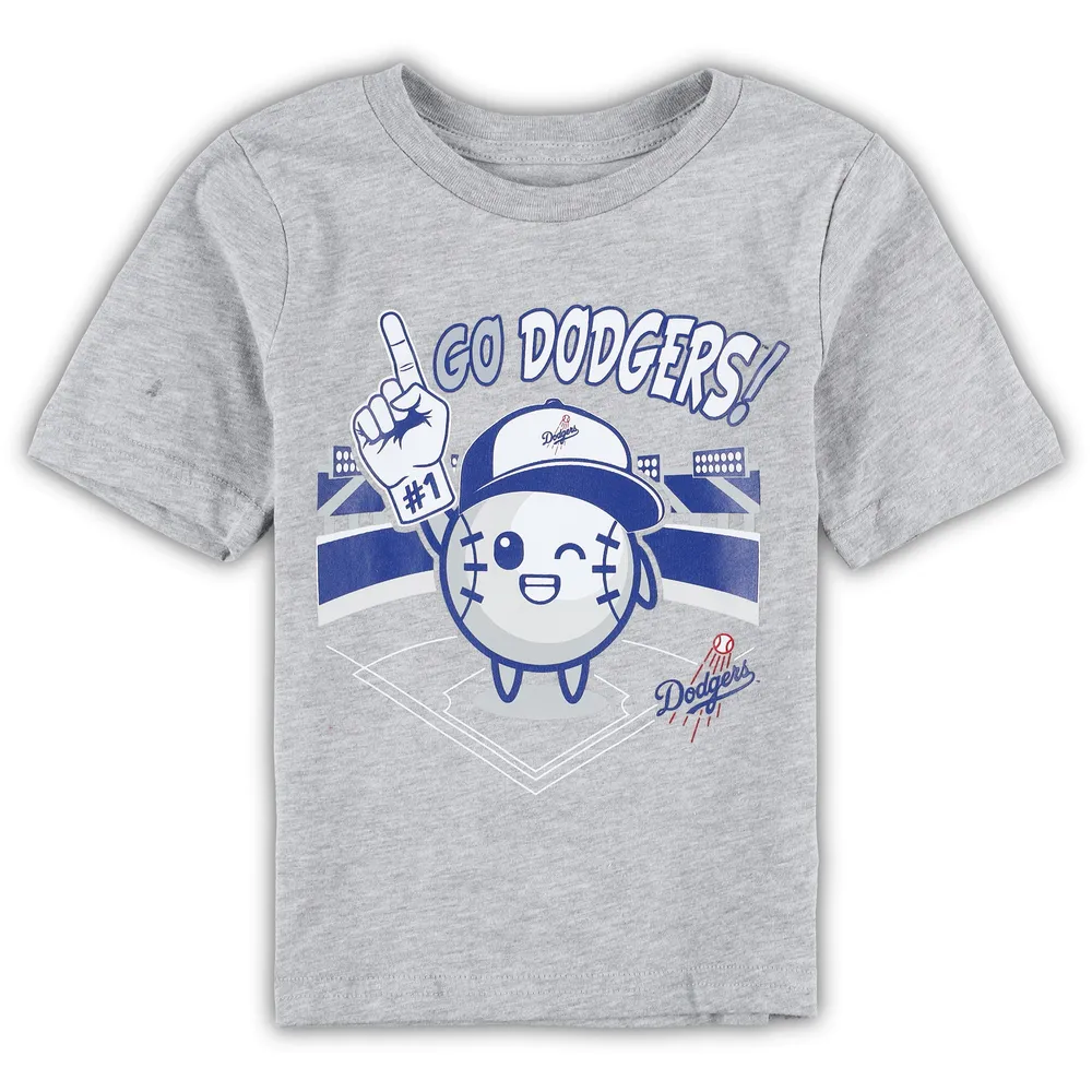 Lids Los Angeles Dodgers Tiny Turnip Women's Triple Scoop T-Shirt - White
