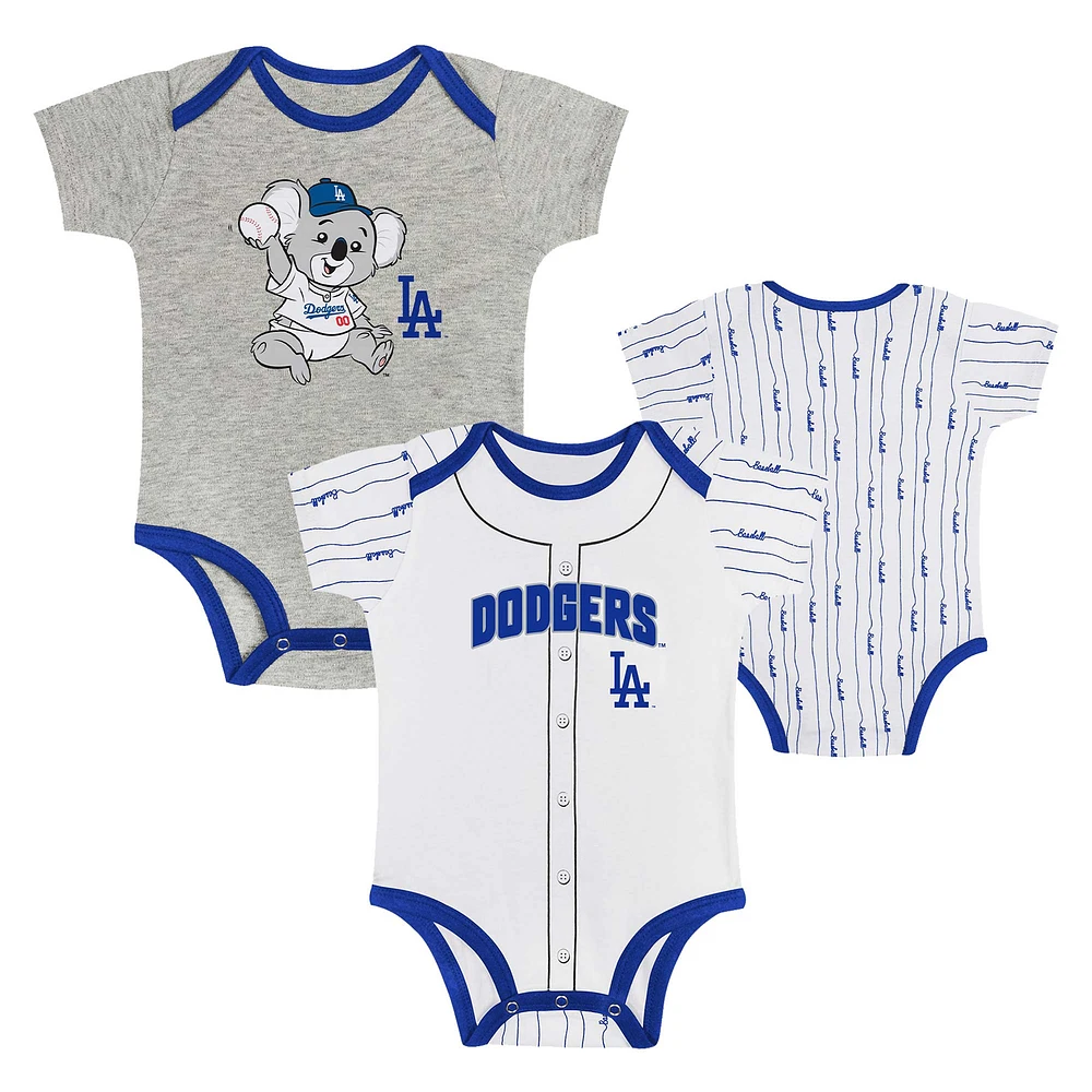 Infant Los Angeles Dodgers Play Ball 2-Pack Bodysuit Set