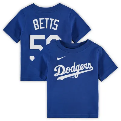 Men's Los Angeles Dodgers Mookie Betts Nike Gray Replica Player Name Jersey
