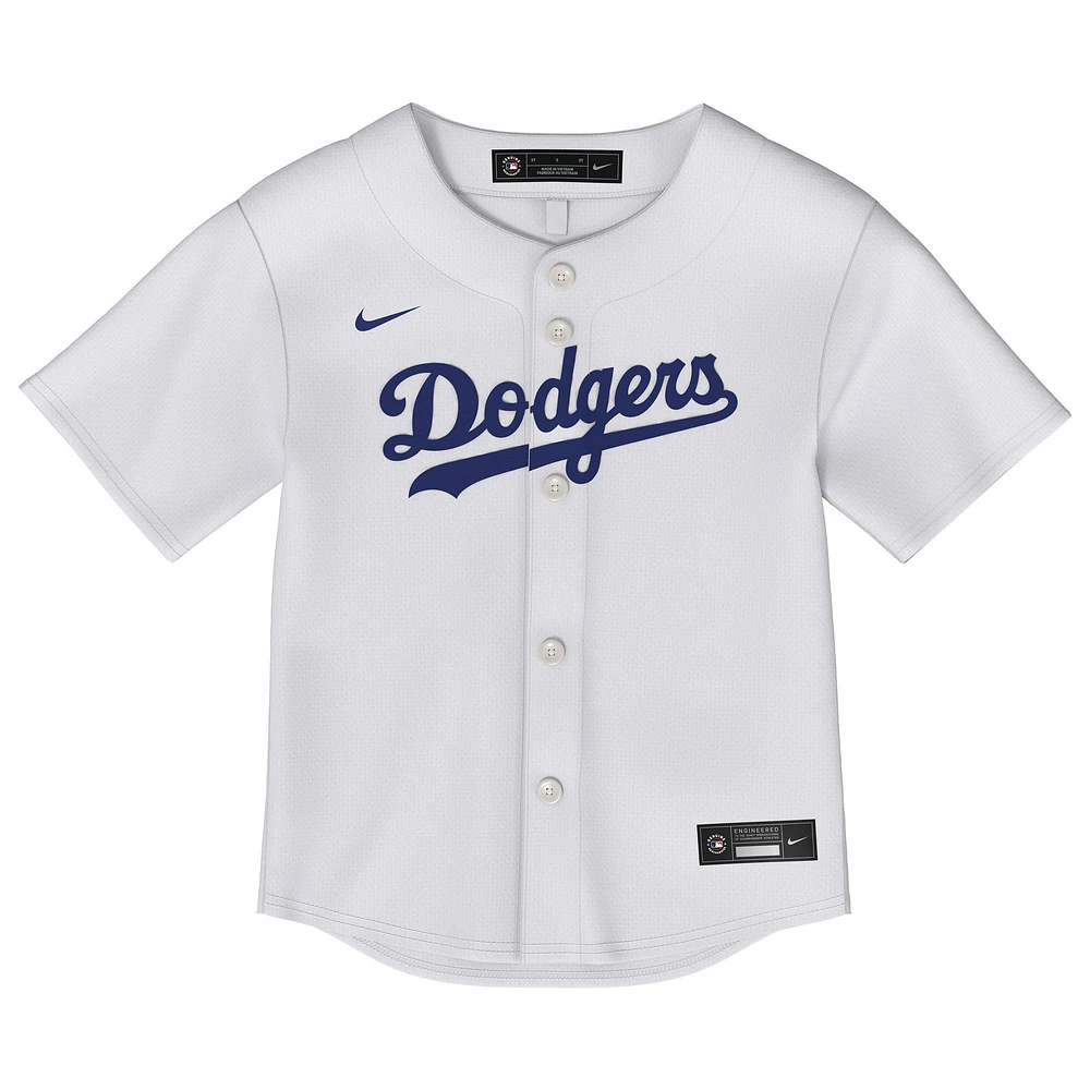 Infant Nike Mookie Betts White Los Angeles Dodgers Home Replica Jersey