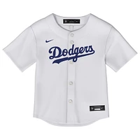 Infant Nike Mookie Betts White Los Angeles Dodgers Home Replica Jersey