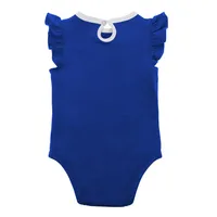 Infant Royal/Heather Gray Los Angeles Dodgers Little Fan Two-Pack Bodysuit Set