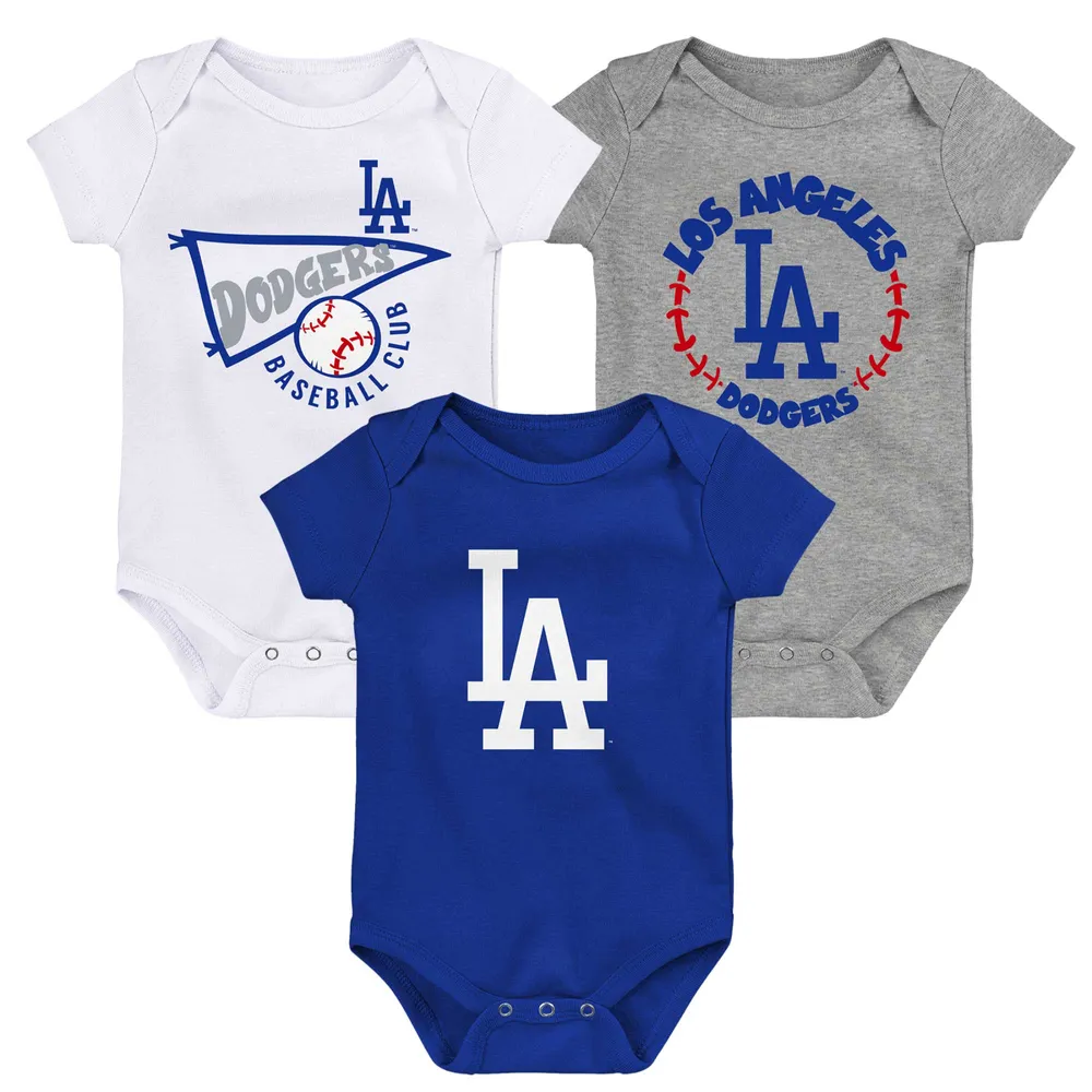 Lids Los Angeles Dodgers Tiny Turnip Infant Shark Bodysuit