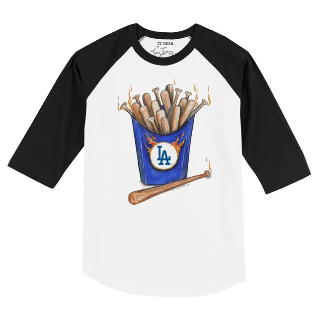 Lids Los Angeles Dodgers Tiny Turnip Women's Hot Bats 3/4-Sleeve