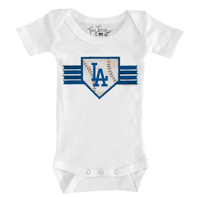 Lids Los Angeles Dodgers Tiny Turnip Infant Space Unicorn Bodysuit - Black