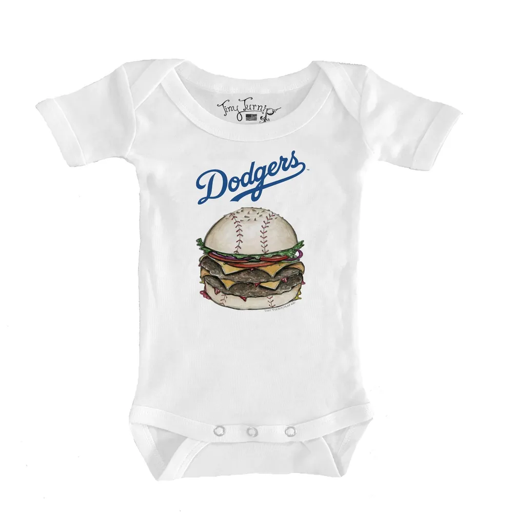 Lids Los Angeles Dodgers Tiny Turnip Infant Shark Bodysuit