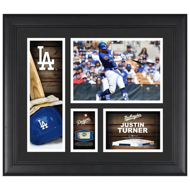 Lids Gavin Lux Los Angeles Dodgers Fanatics Authentic Framed 15 x 17  Player Collage with a Piece of Game-Used Ball