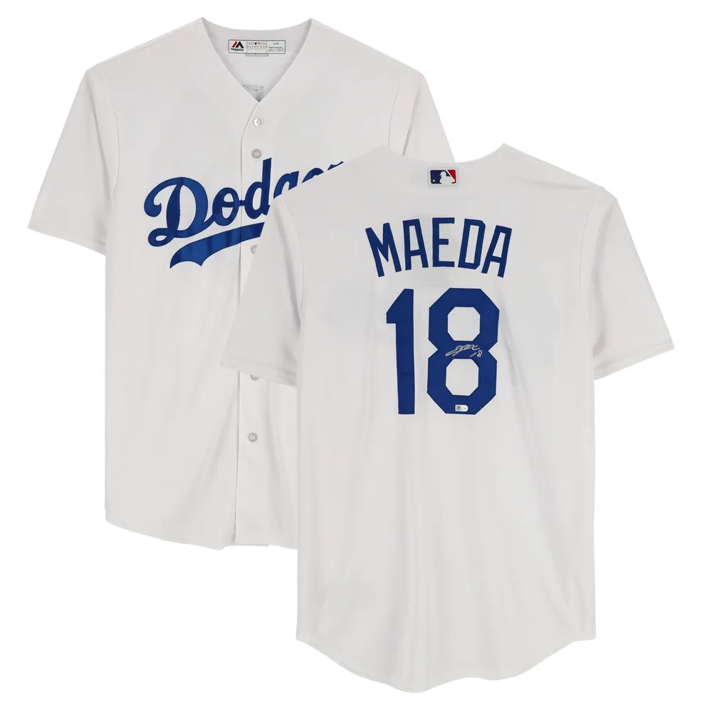 Lids Kenta Maeda Los Angeles Dodgers Autographed Topps Majestic