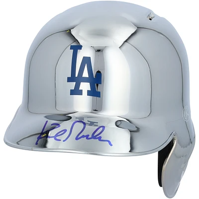 Kirk Gibson Los Angeles Dodgers Autographed Chrome Mini Batting Helmet 