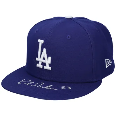 Kirk Gibson Los Angeles Dodgers Fanatics Authentic Autographed New Era Baseball Cap - Royal