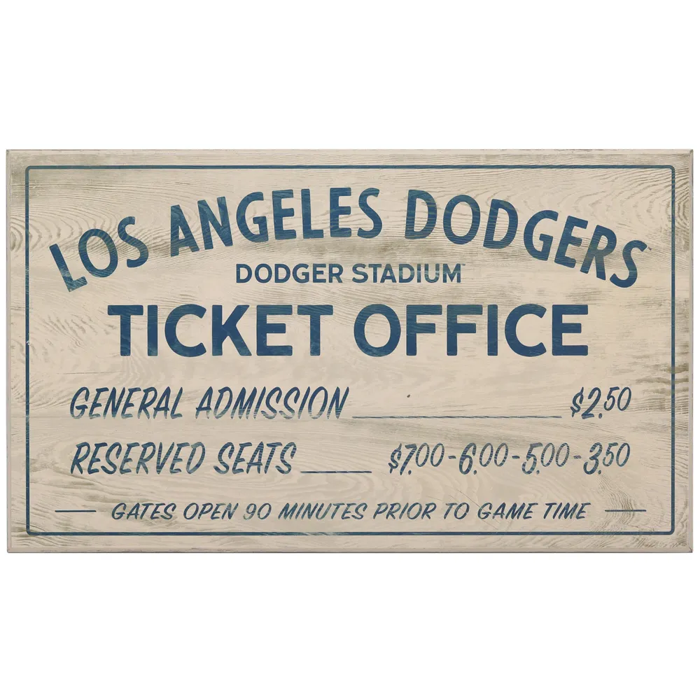 Los Angeles Dodgers 12'' Sugar Skull Sign