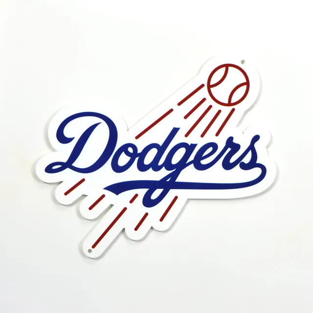 Los Angeles Dodgers 12'' Sugar Skull Circle Sign