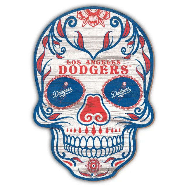 Los Angeles Dodgers Distressed Logo Cutout Sign