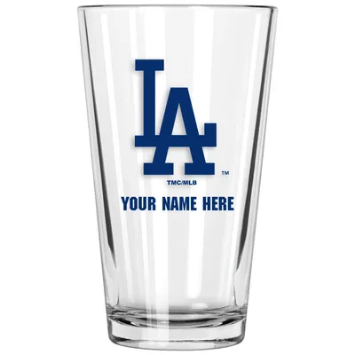 Los Angeles Dodgers 16oz. Personalized Pint Glass