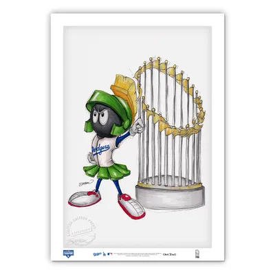 Washington Nationals 2019 World Series Champions 14'' x 20'' Marvin the  Martian Limited Edition Fine Art Print