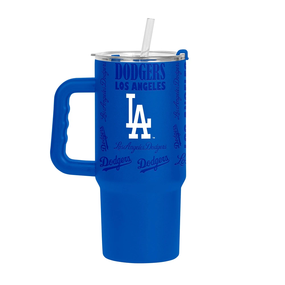 Verre à revêtement en poudre Replay de 24 oz des Dodgers de Los Angeles