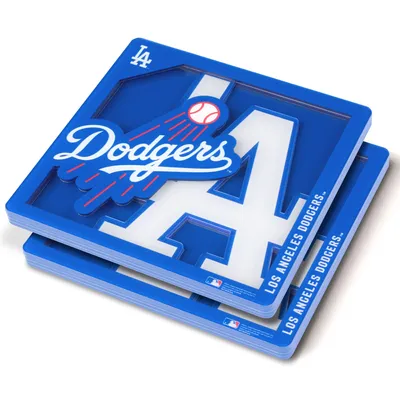 Los Angeles Dodgers 3D Team Coaster 2-Pack