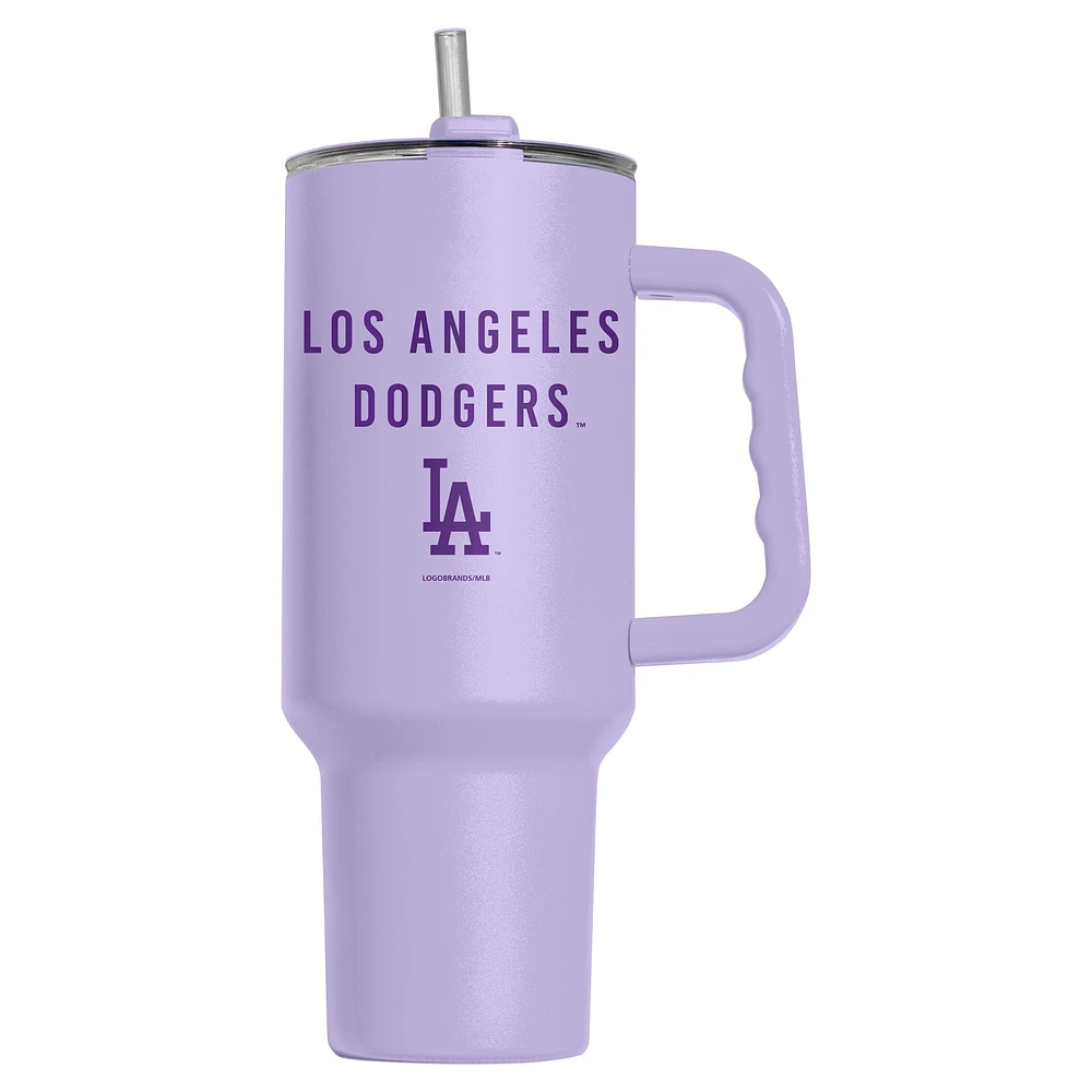 Los Angeles Dodgers 40oz. Lavender Soft Touch Tumbler